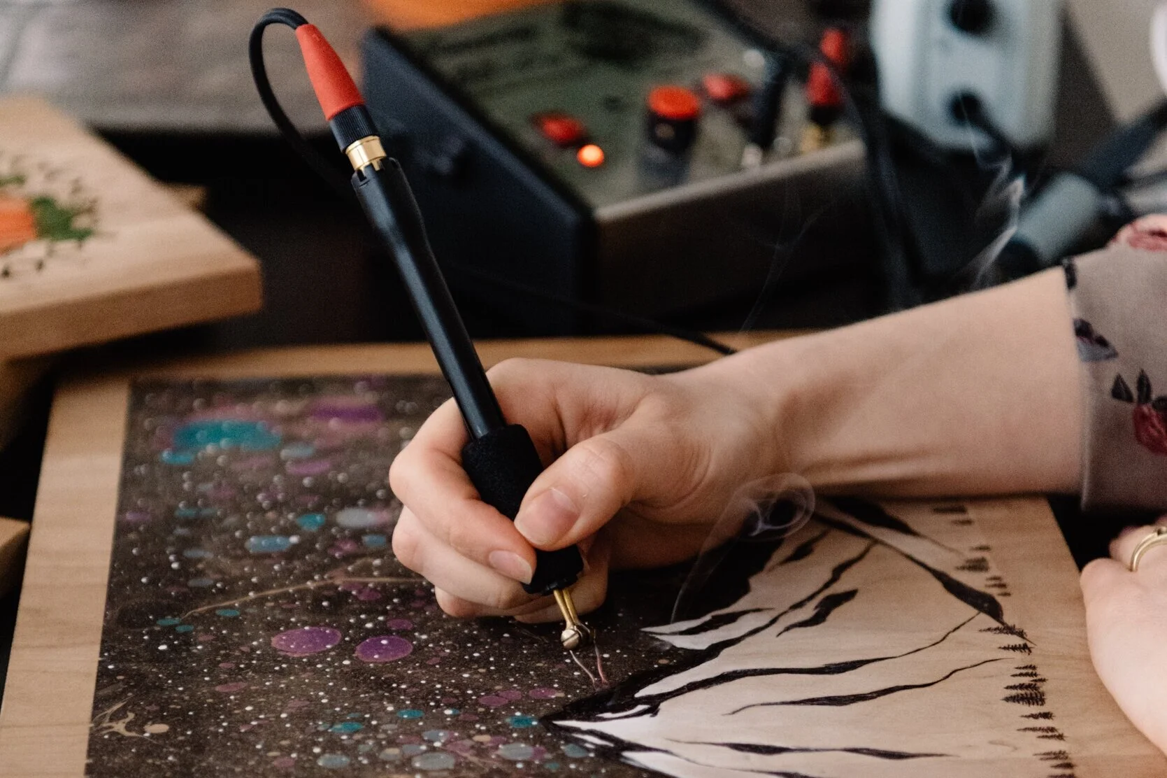 A Brief History of Pyrography Wood Burn Corner
